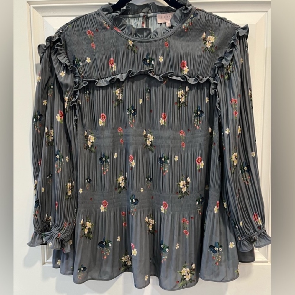 Ted Baker Size M floral top
